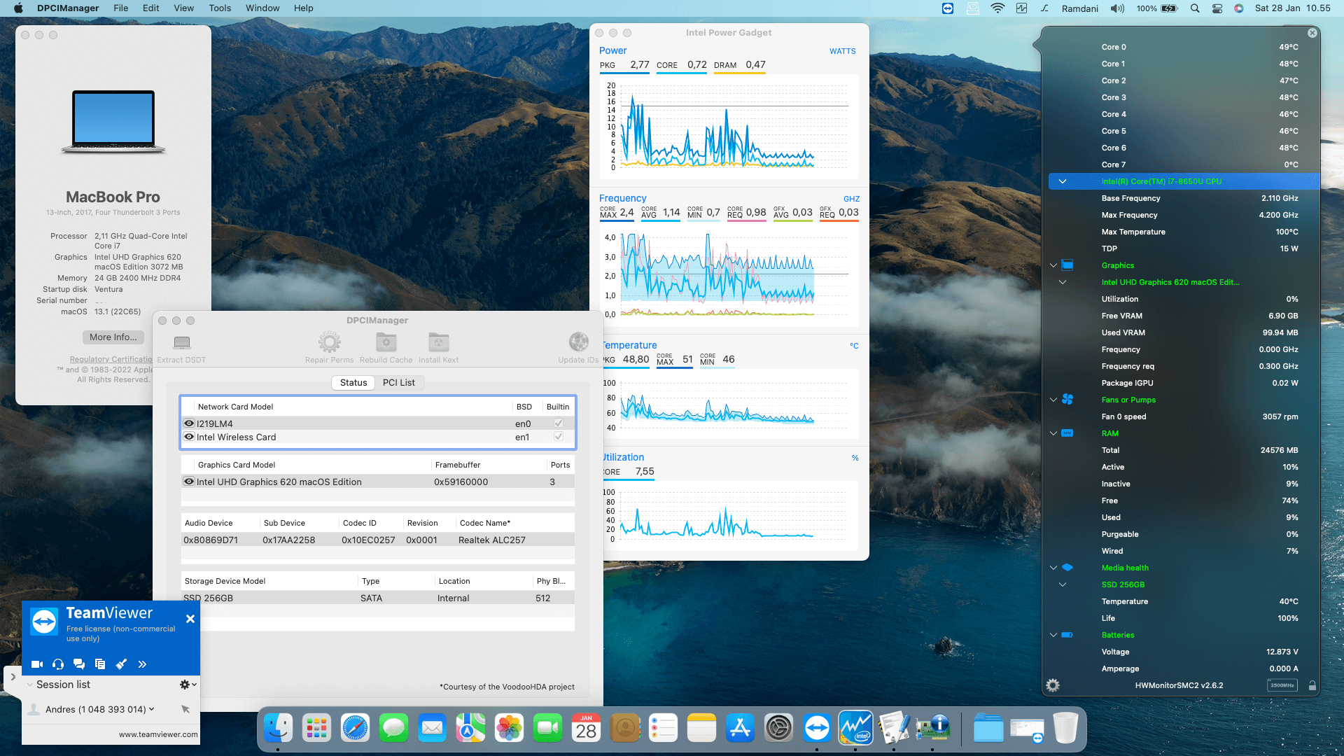 Lenovo Thinkpad T480S 4th [KabyLake R   Intel UHD 620 + PS2]   OpenCore 1